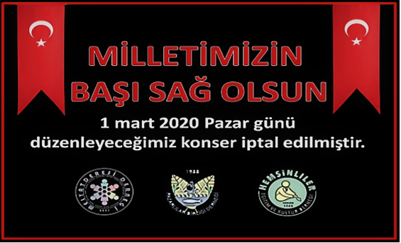 Başımız Sağolsun...